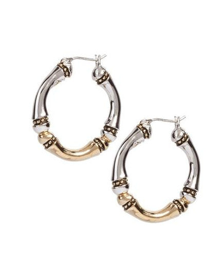 Canias Collection Large Hoop Earrings by John Medeiros