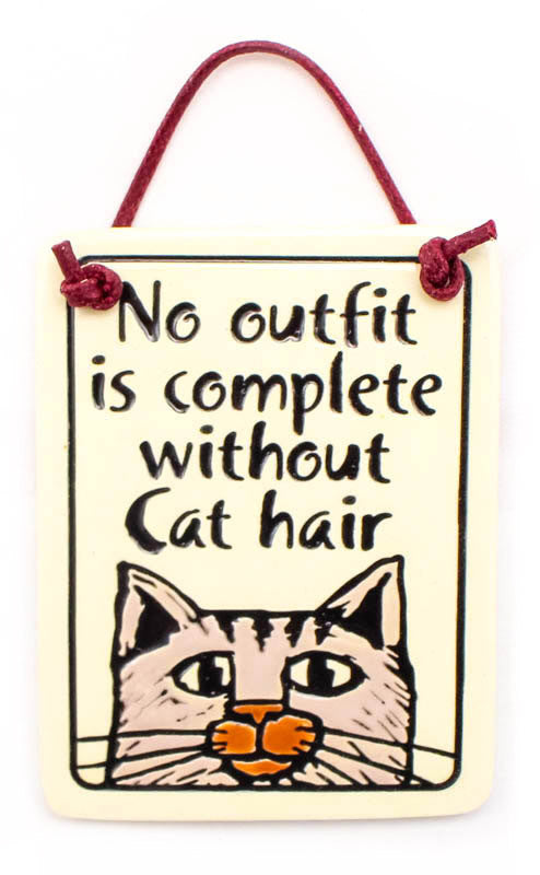 Without Cat Hair Charmer Ceramic Tile
