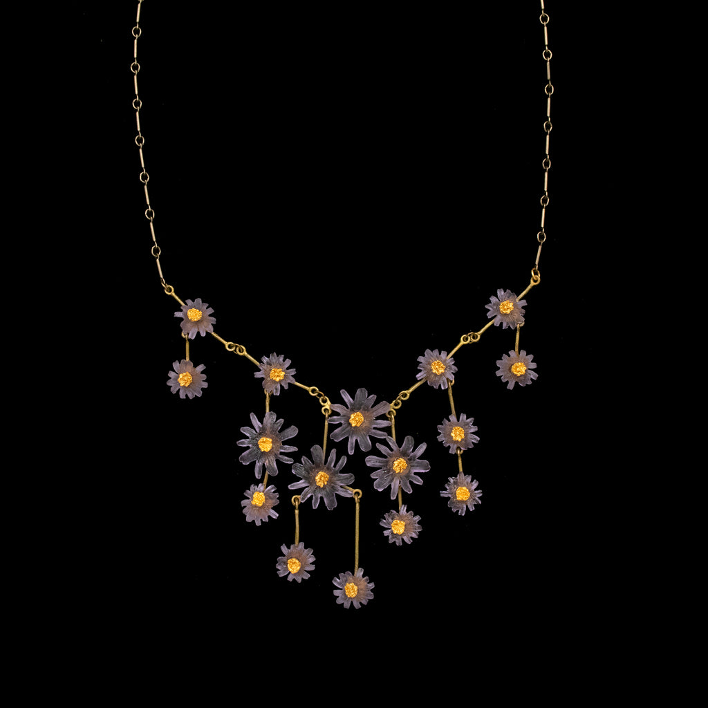 Aster 16'' Adj. Statement Necklace By Michael Michaud