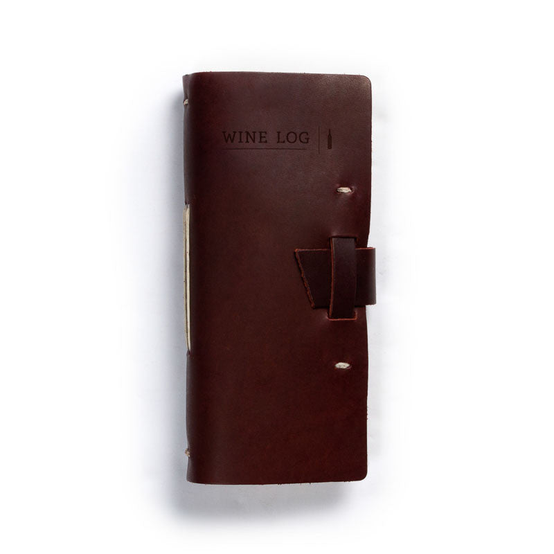 Leather Wine Log - Available in Multiple Colors