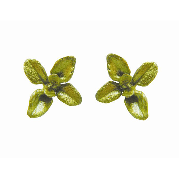 Petite Herb Thyme Post Earrings by Michael Michaud