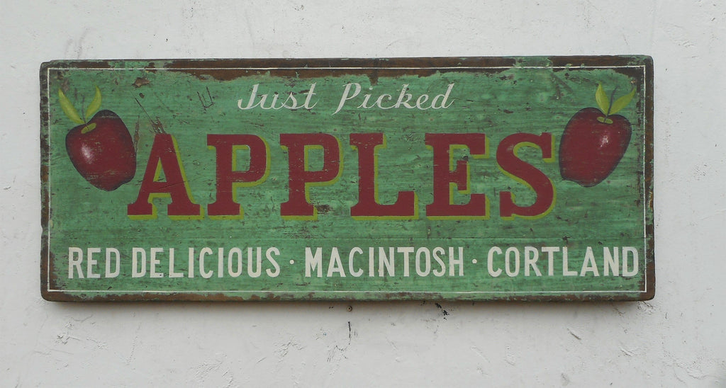 Just Picked Apples Americana Art