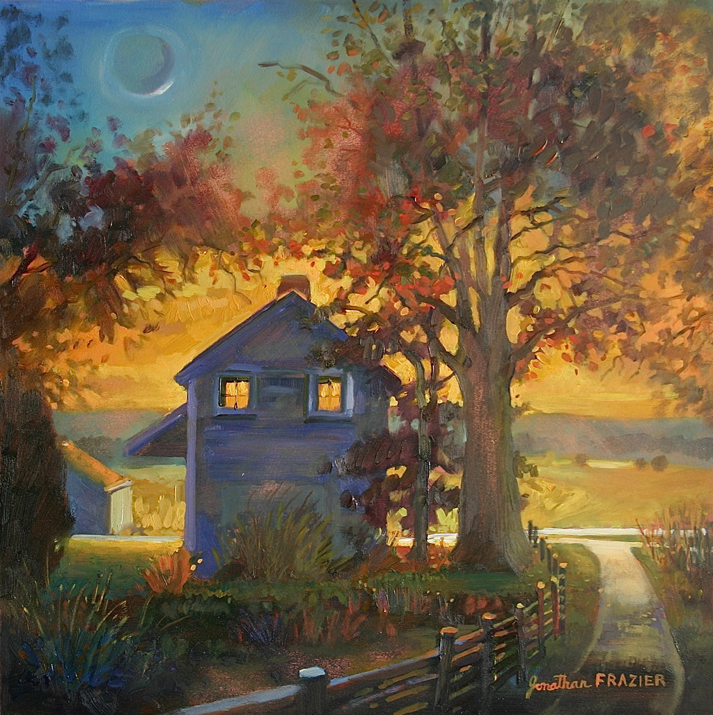 Sunset Afterglow on the Brian Farm by Jonathan Frazier