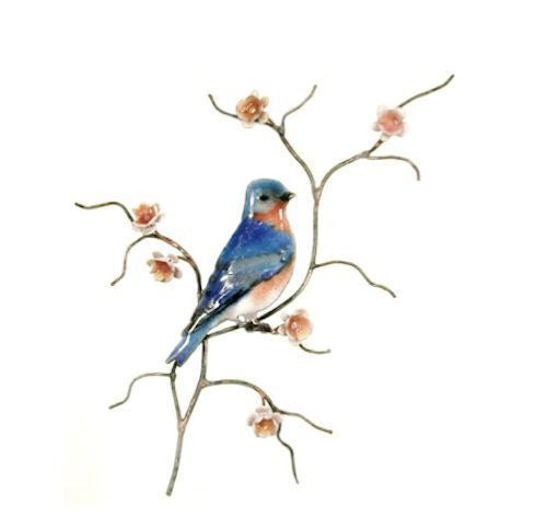 Male Bluebird, Single Facing Right Wall Art by Bovano Cheshire