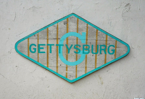 Gettysburg, Retro Diamond with Big G (C)