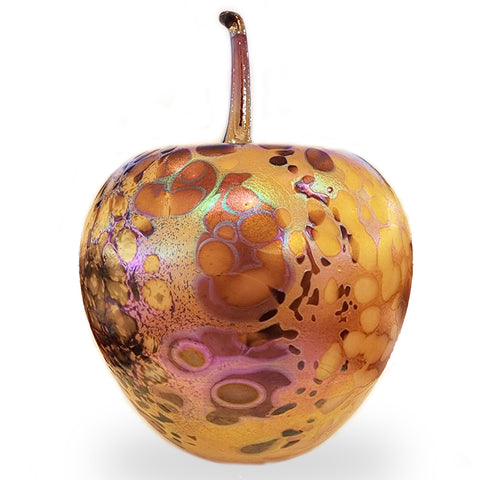 Handblown Glass Apple in Jewel - Available in Multiple Sizes
