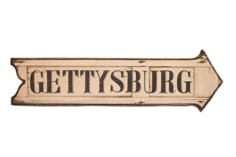 Gettysburg Arrow (I) Americana Art