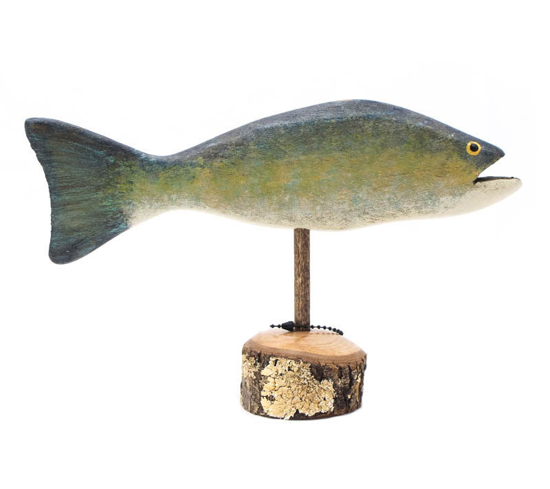 Trout Small Pedestal Fish by Chris Boone