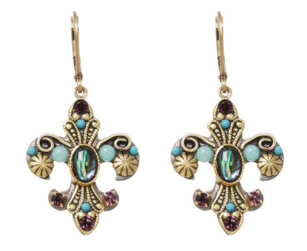 Turkish Bazaar Flower Earrings by Michal Golan