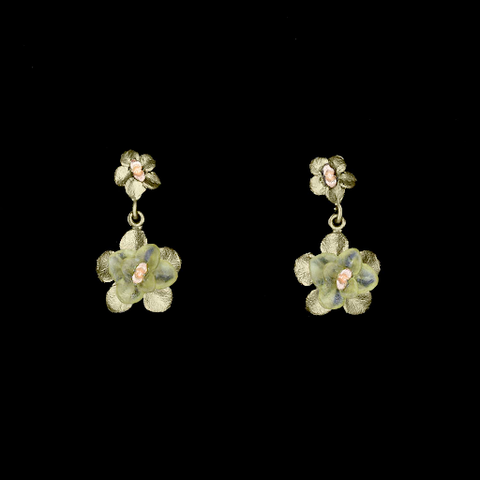 Desert Flower Post Earrings by Michael Michaud