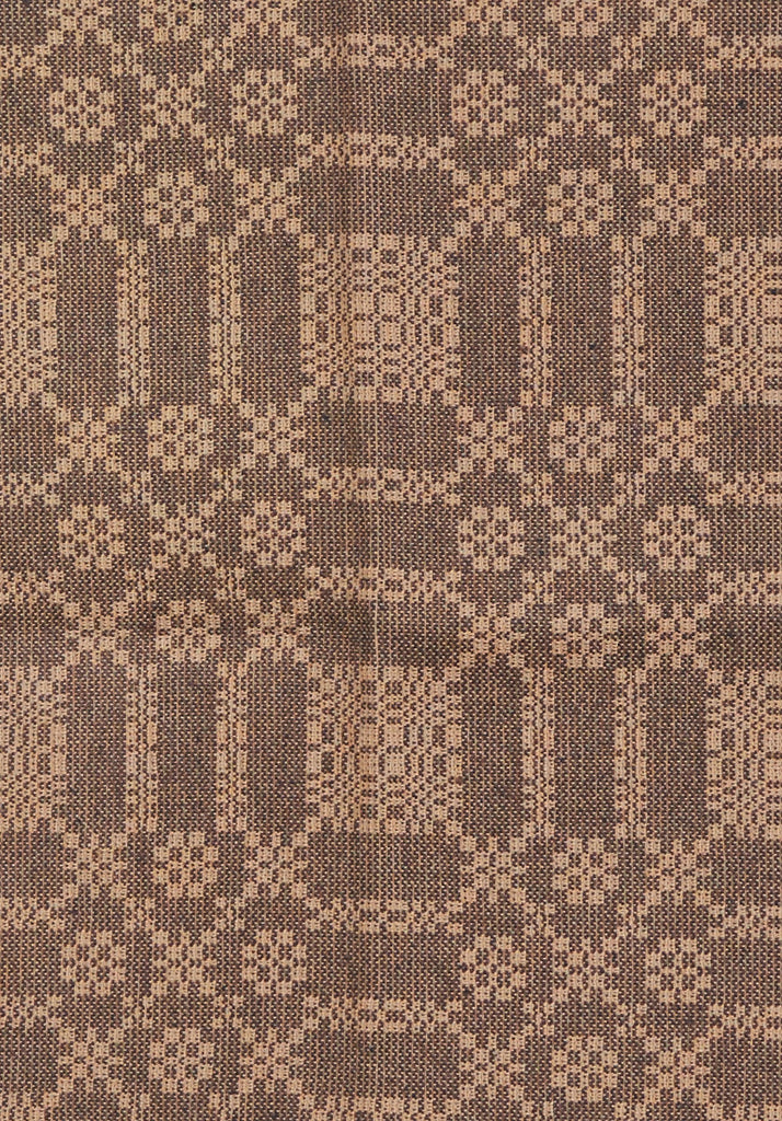 Summer Rose/Winter Fell Table Square in Brown with Tan
