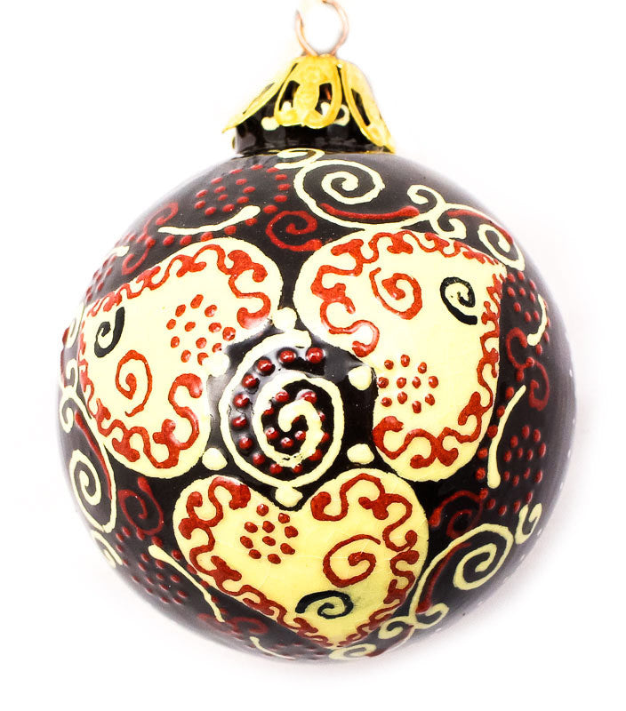 Adorned Affection Small Bulb Ceramic Ornament