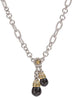 Briolette Amethyst Double Drop Necklace by John Medeiros - Available in Multiple Colors