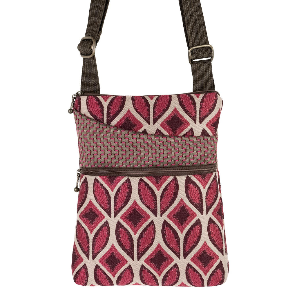 Maruca Pocket Bag in Woven Tulip Red