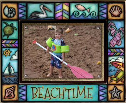 Beach Time Large Frame