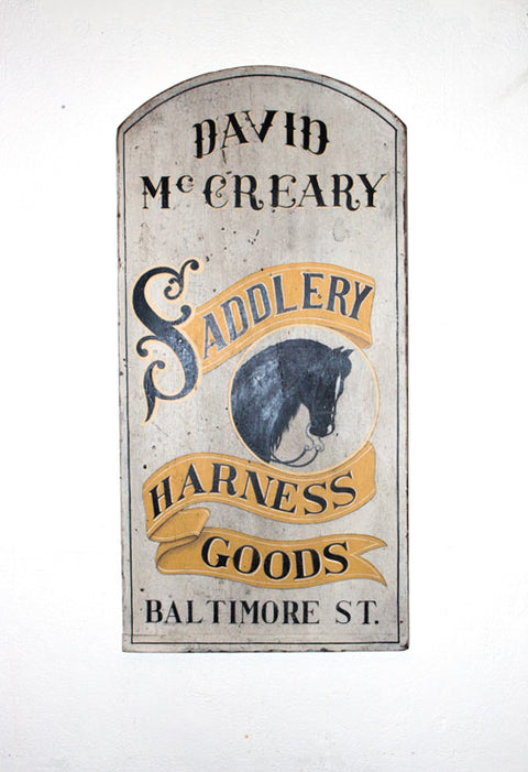 David McCreary, Saddlery and Harness Goods Americana Art