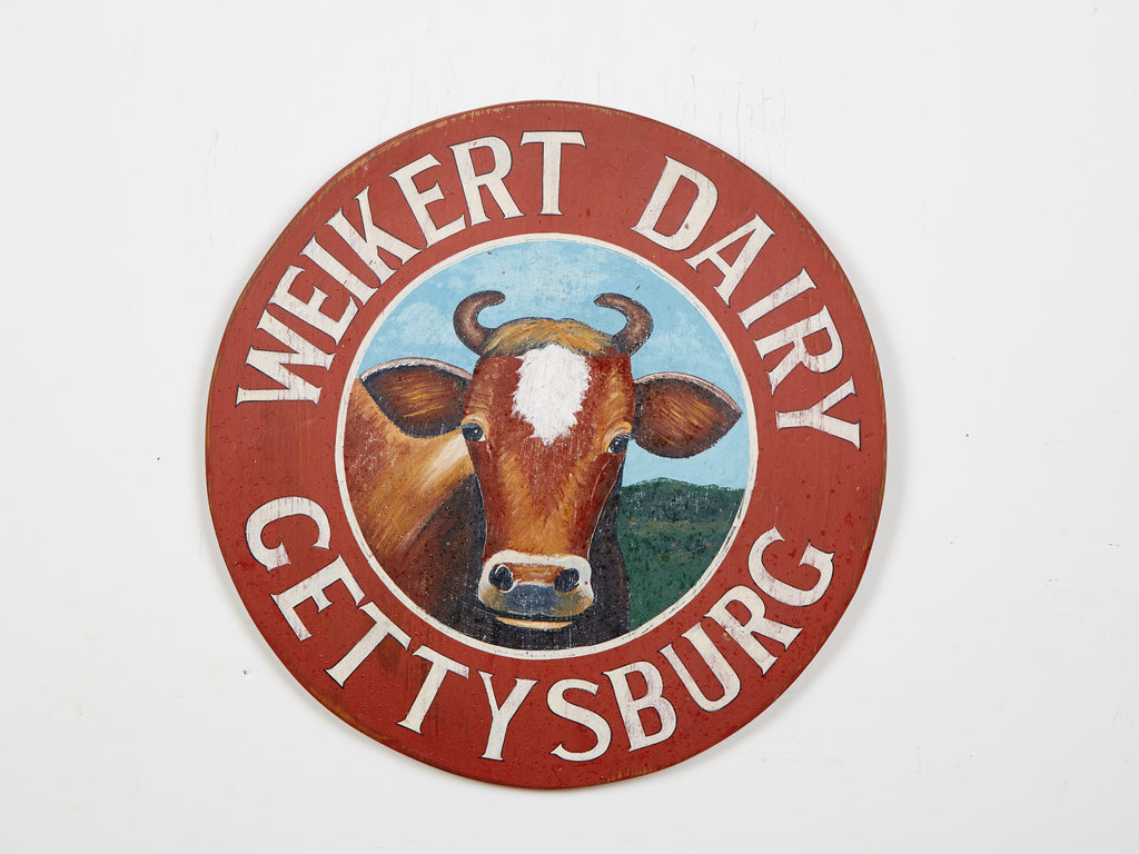 Gettysburg Weikert Dairy Round Americana Art