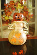 Alonzo Scarecrow Gourd - Available in Multiple Sizes