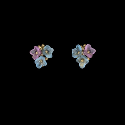 Spring Cape Stud Earrings by Michael Michaud