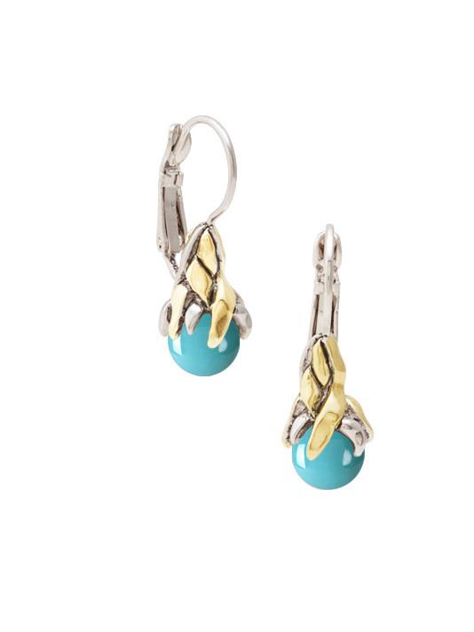 Ocean Images Aqua Viva Seaside Collection Sea-Life French Wire Earrings by John Medeiros