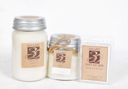 Floral Soy Candles