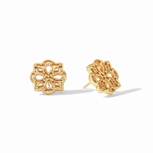 SoHo Gold Stud Earrings by Julie Vos
