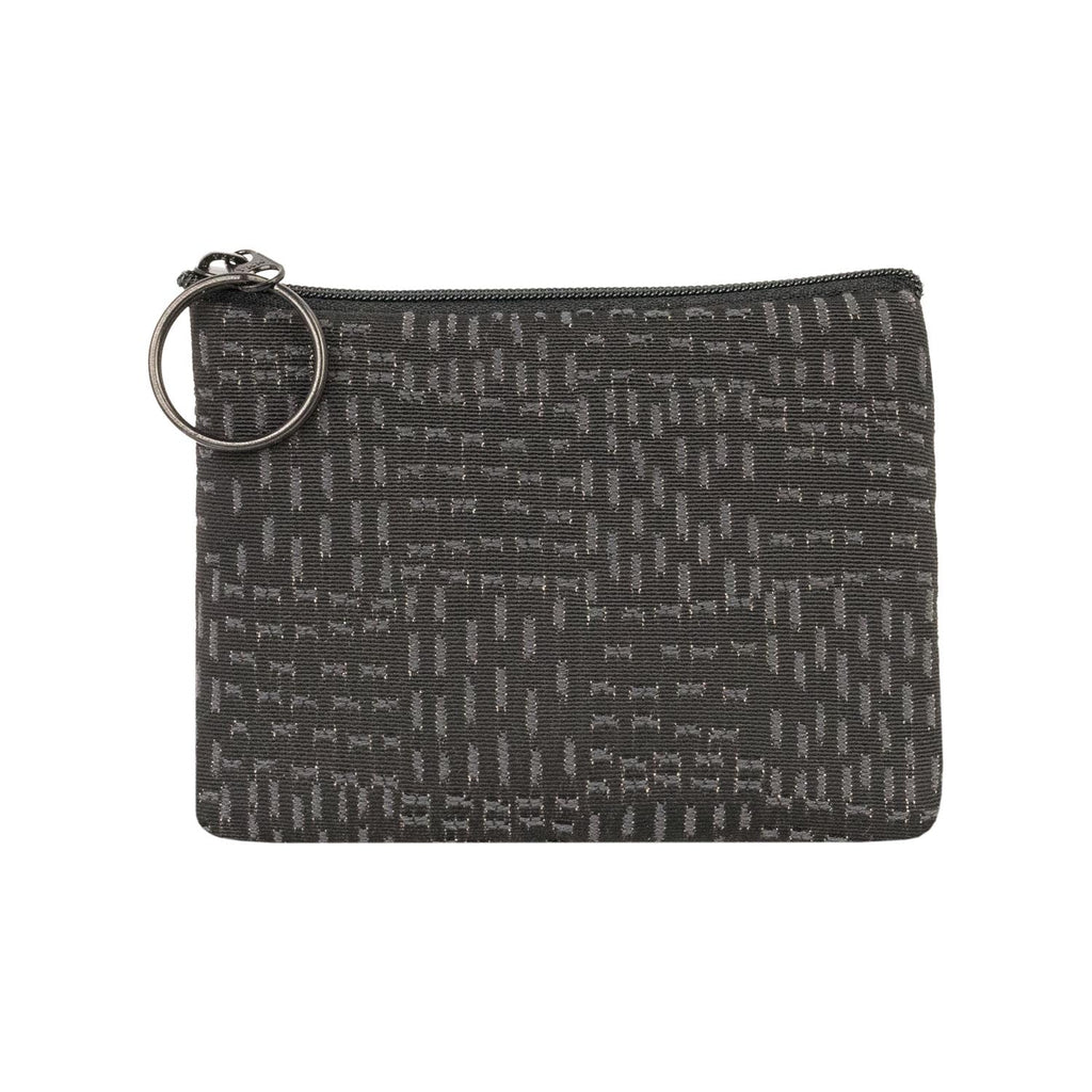 Maruca Coin Purse in Basket Black