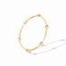 Milano Luxe Gold Pearl - Medium Bangle Bracelet by Julie Vos