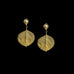 Eucalyptus Round Leaf Post Earrings By Michael Michaud