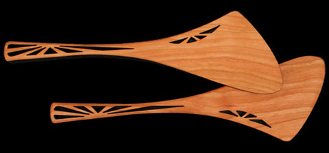 Salad Set with Sunbeam Design