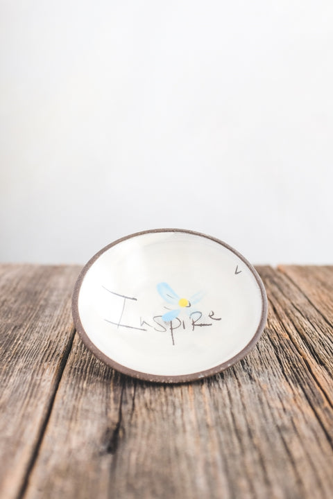 Inspire Mini Bowl Hand Painted Ceramic