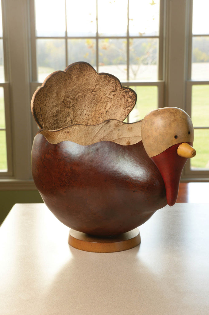 Larry The Turkey Large Gourd