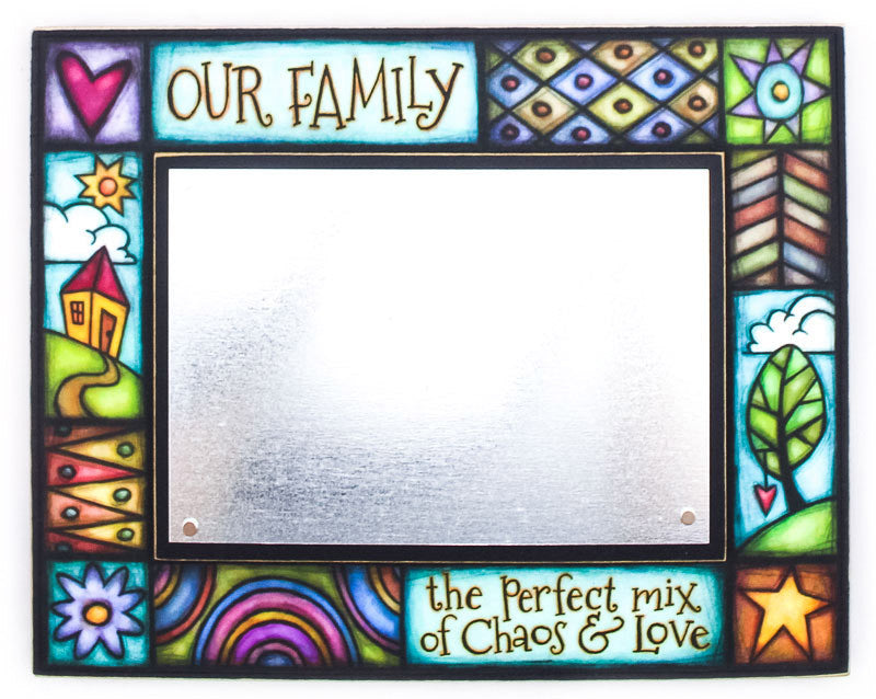Our Family Large Wood Frame