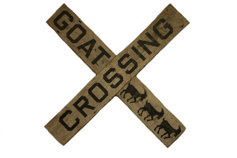 Goat Crossing Americana Art