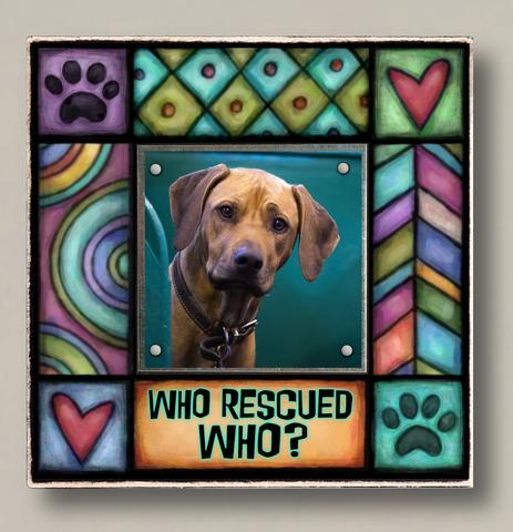 Who Rescued Who? Small Frame