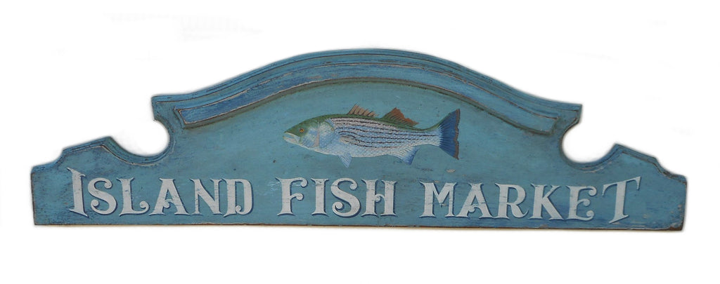 Island Fish Market Americana Art
