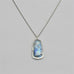 Wide Bottom Rectangle Roman Glass Necklace