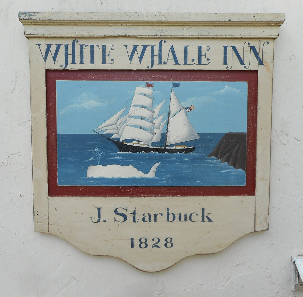 White Whale Inn Sign