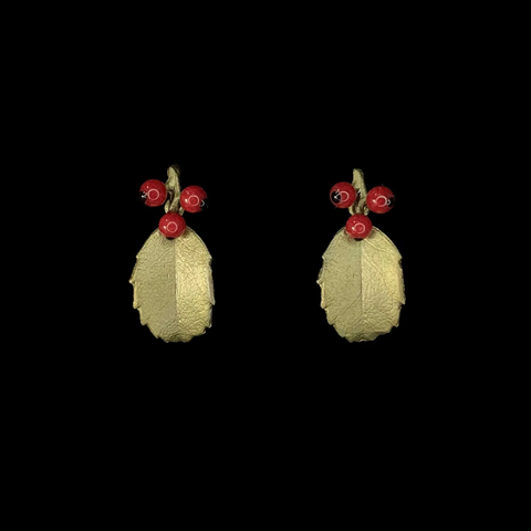 Holly Post Earrings by Michael Michaud