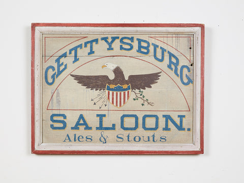 Gettysburg Saloon Americana Art