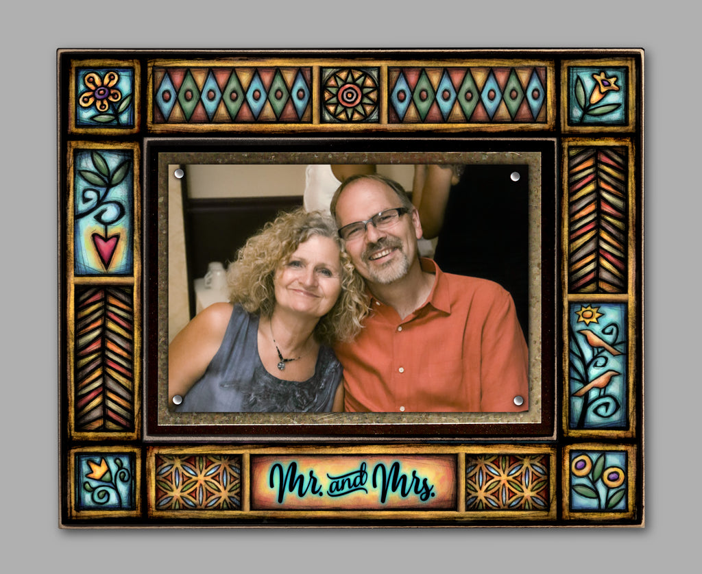 Mr & Mrs Large Frame