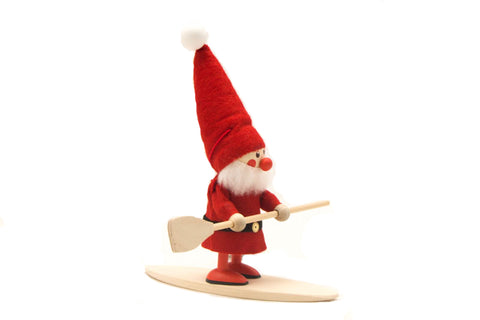Santa on Paddleboard