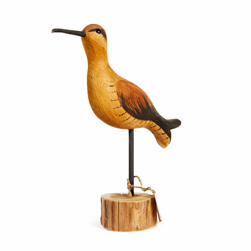 Hand Carved Hudsonian Curlew