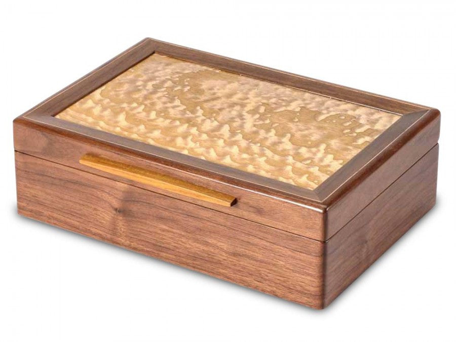Wavy Maple Jewelry Box