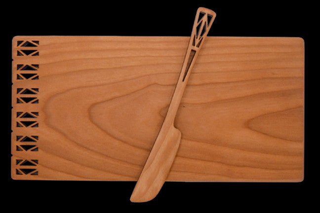 Cheese Board with Spreader with K2 Design