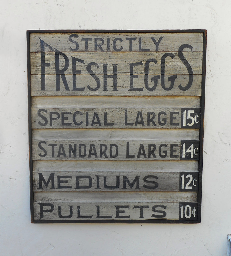 Strictly Fresh Eggs Americana Art