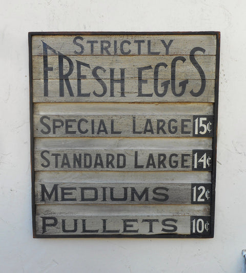 Strictly Fresh Eggs Americana Art