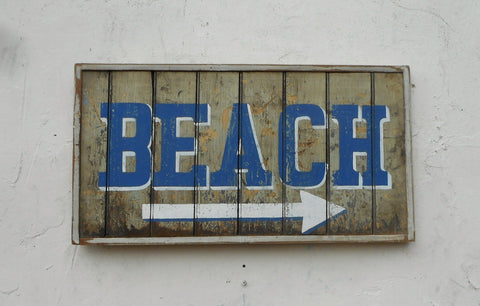 Beach Sign