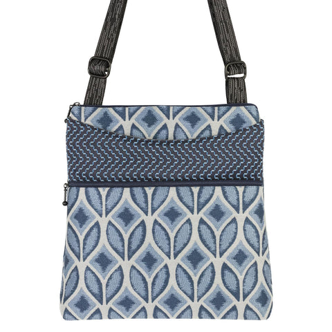 Maruca Spree Handbag in Woven Tulip Blue