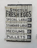 Strictly Fresh Eggs on Barn Door with Hinges Americana Art